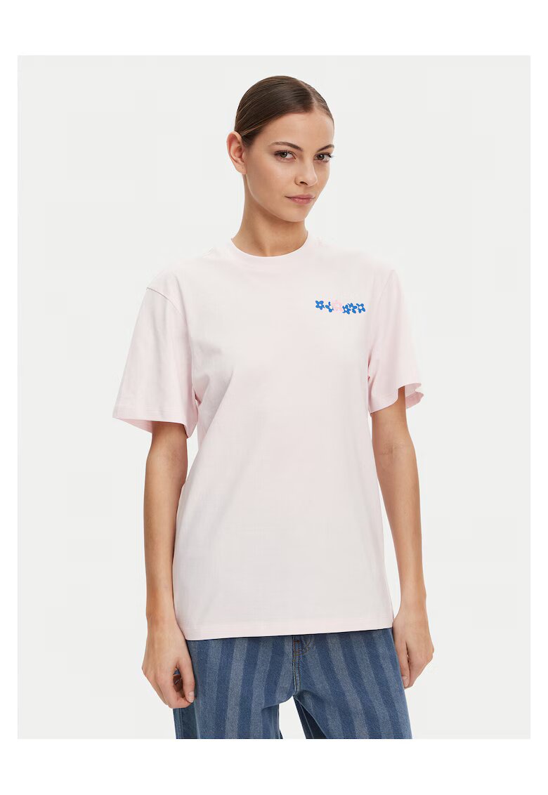 HUGO Tricou pentru dama - Roz