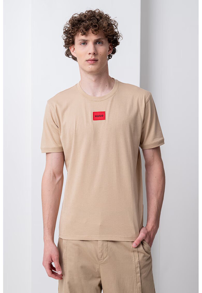 HUGO Tricou regular fit din bumbac Diragolino