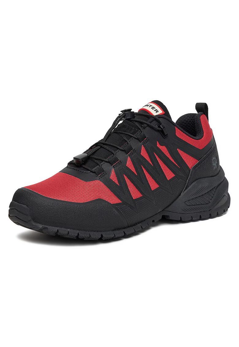 Hunter Pantofi sport barbati - trekking - rosu - textil