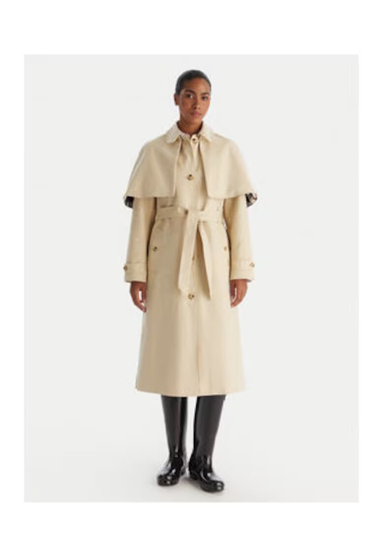 Hunter Trench dama bej