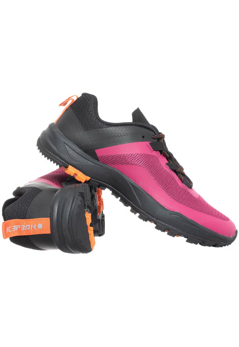 Icepeak Pantofi sport dama - AIGO LOW CUT - pruna - portocaliu - material sintetic - set original