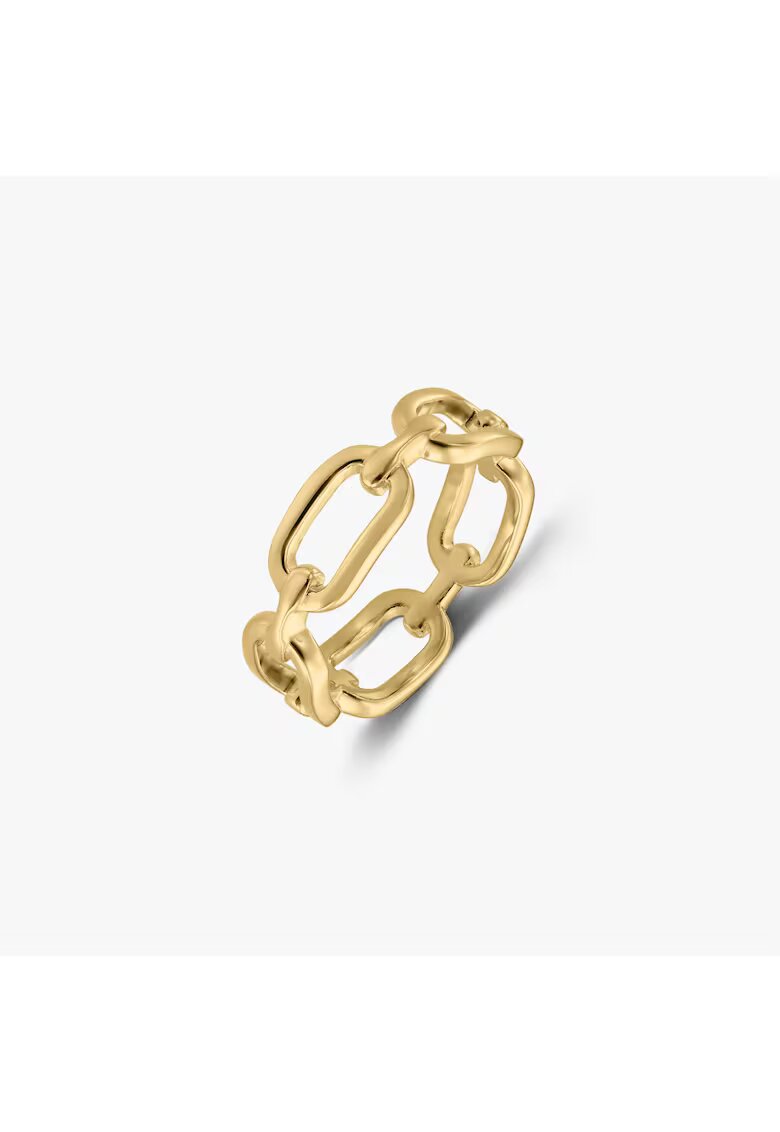INDIRA Inel din argint Golden Chain