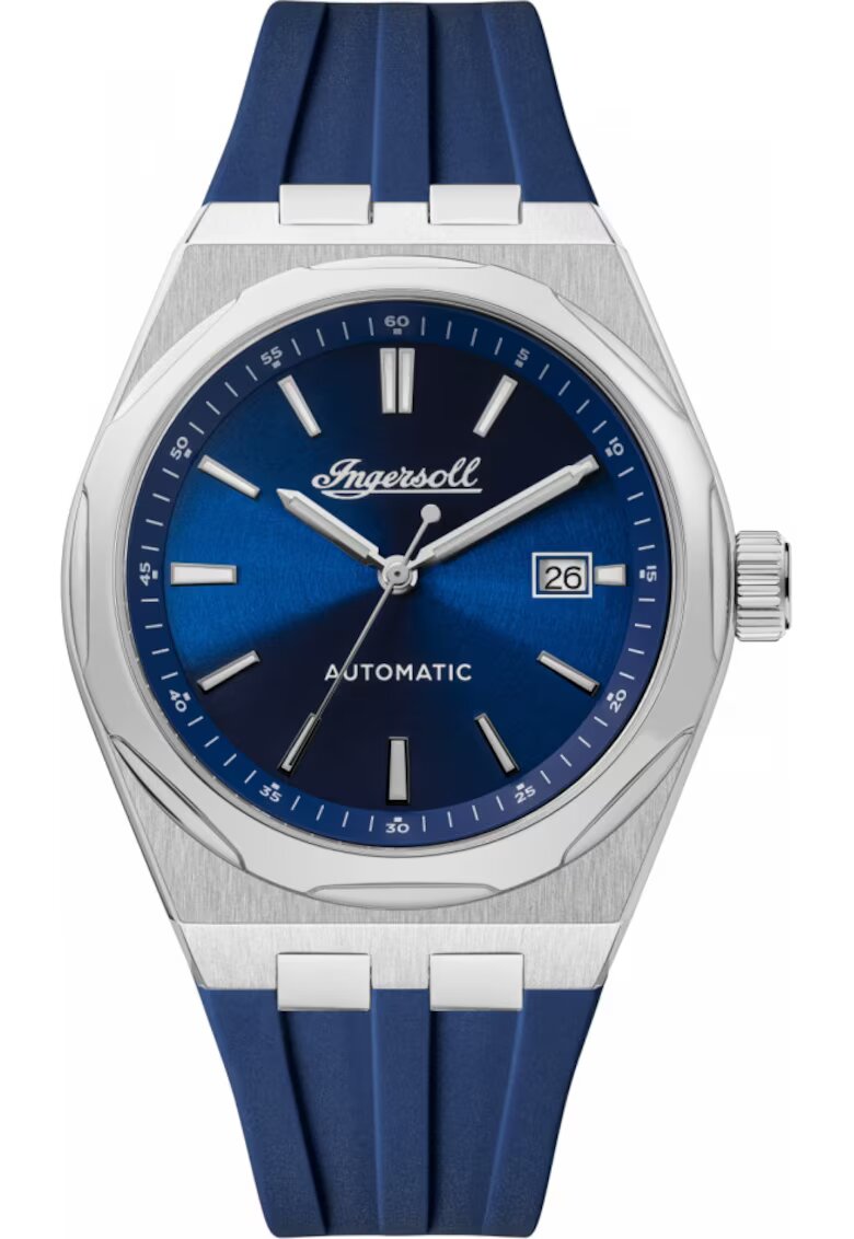 Ingersoll Ceas de barbati I16802 de culoare bleumarin clasic