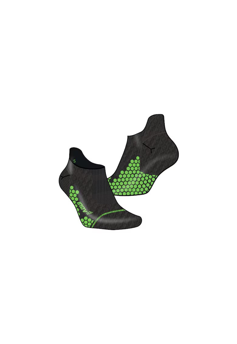 inov-8 Set 2 perechi sosete sport - Verde/Negru