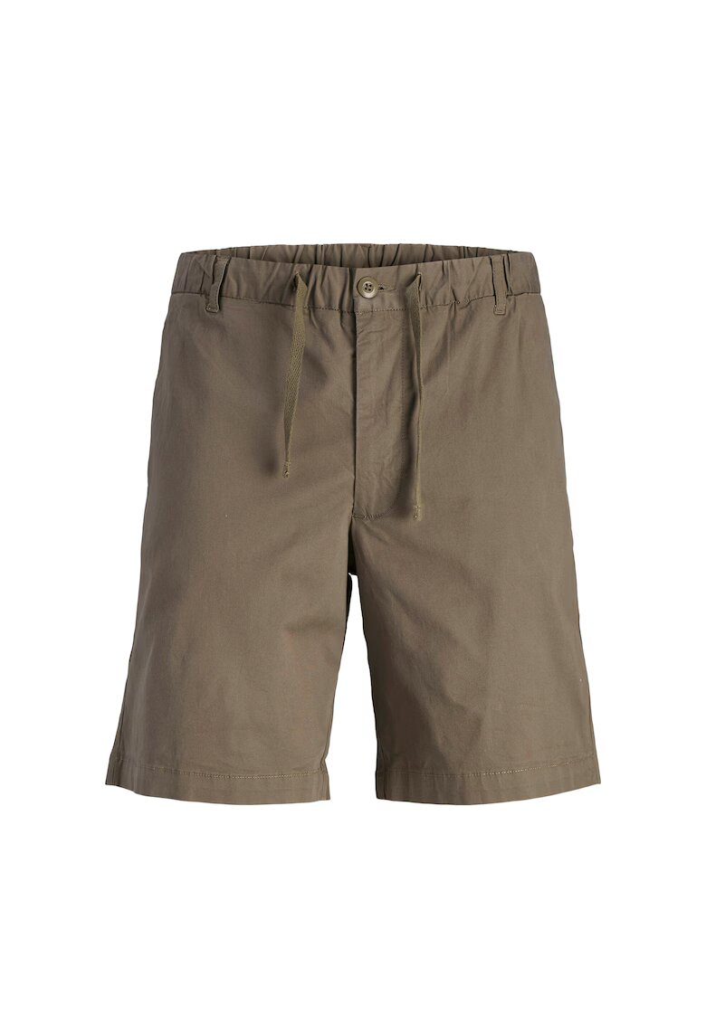 Jack & Jones Pantaloni scurti baieti Jack Jones Junior - 12275013 - Bumbac - Maro - Maro