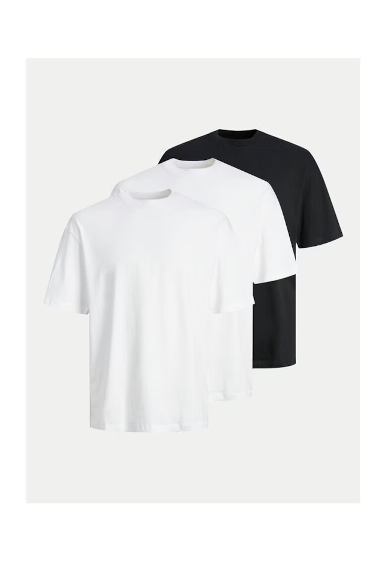 Jack & Jones Set 3 tricouri barbati - 304944611 - Bumbac - Multicolor - Multicolor