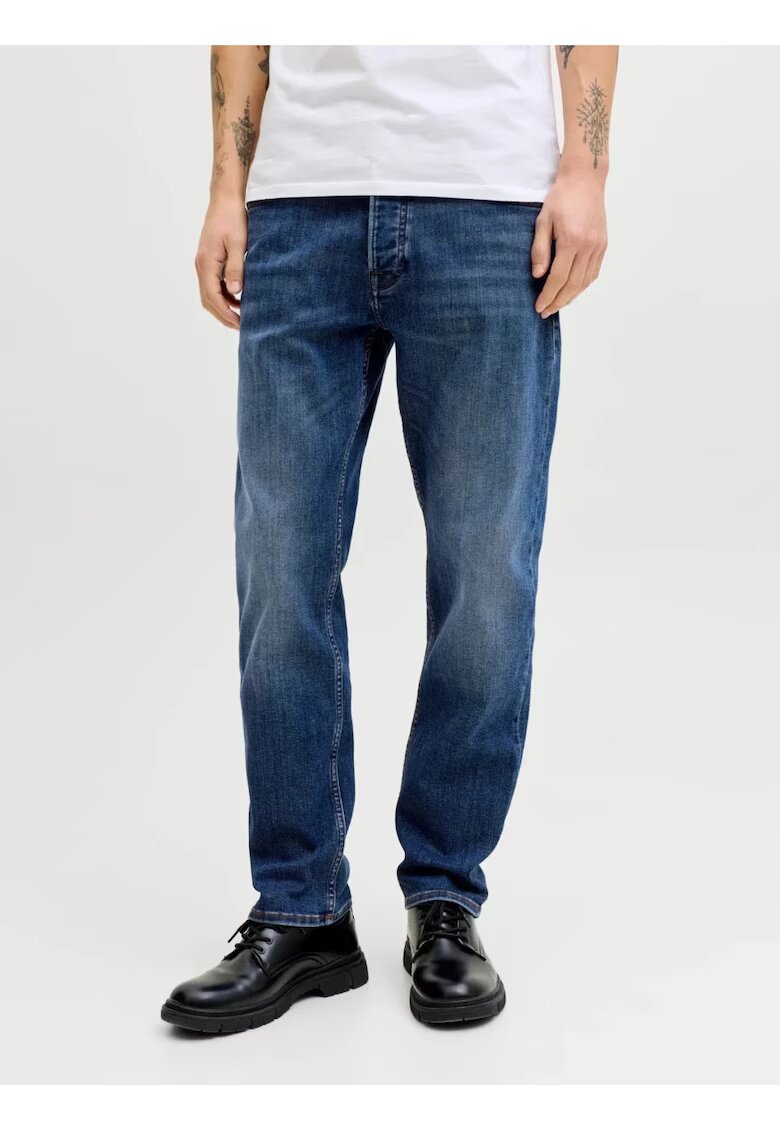 Jack & Jones Blugi barbati - cu talie medie si croiala Conica