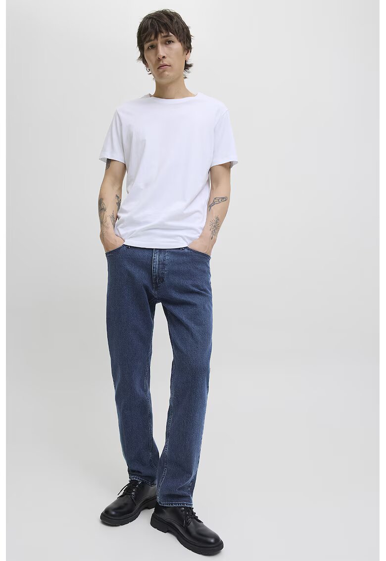 Jack & Jones Blugi cu croiala dreapta - Albastru inchis