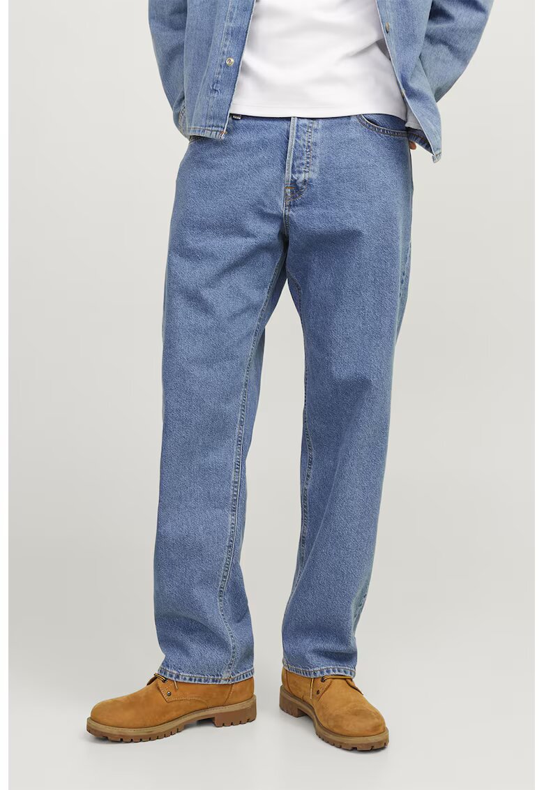 Jack & Jones Blugi lejeri JJIEDDIE JJORIGINAL SQ 735 - Albastru deschis