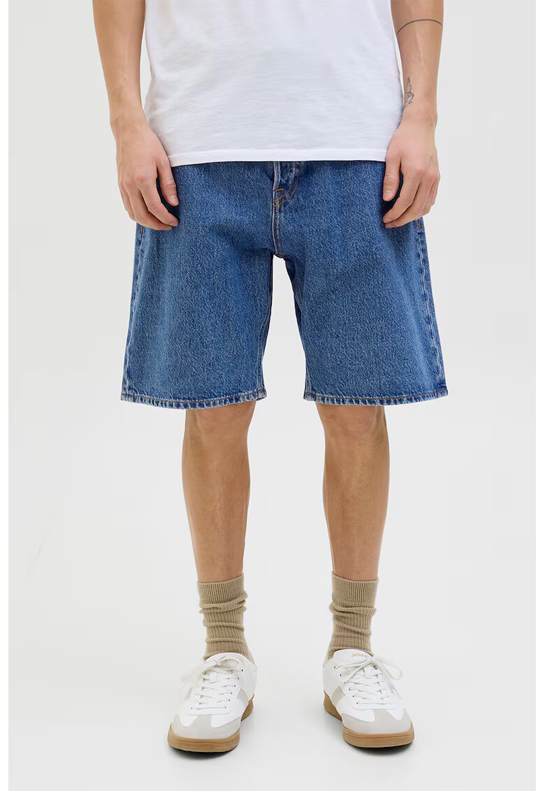 Jack & Jones Blugi scurti cu croiala ampla - Albastru inchis