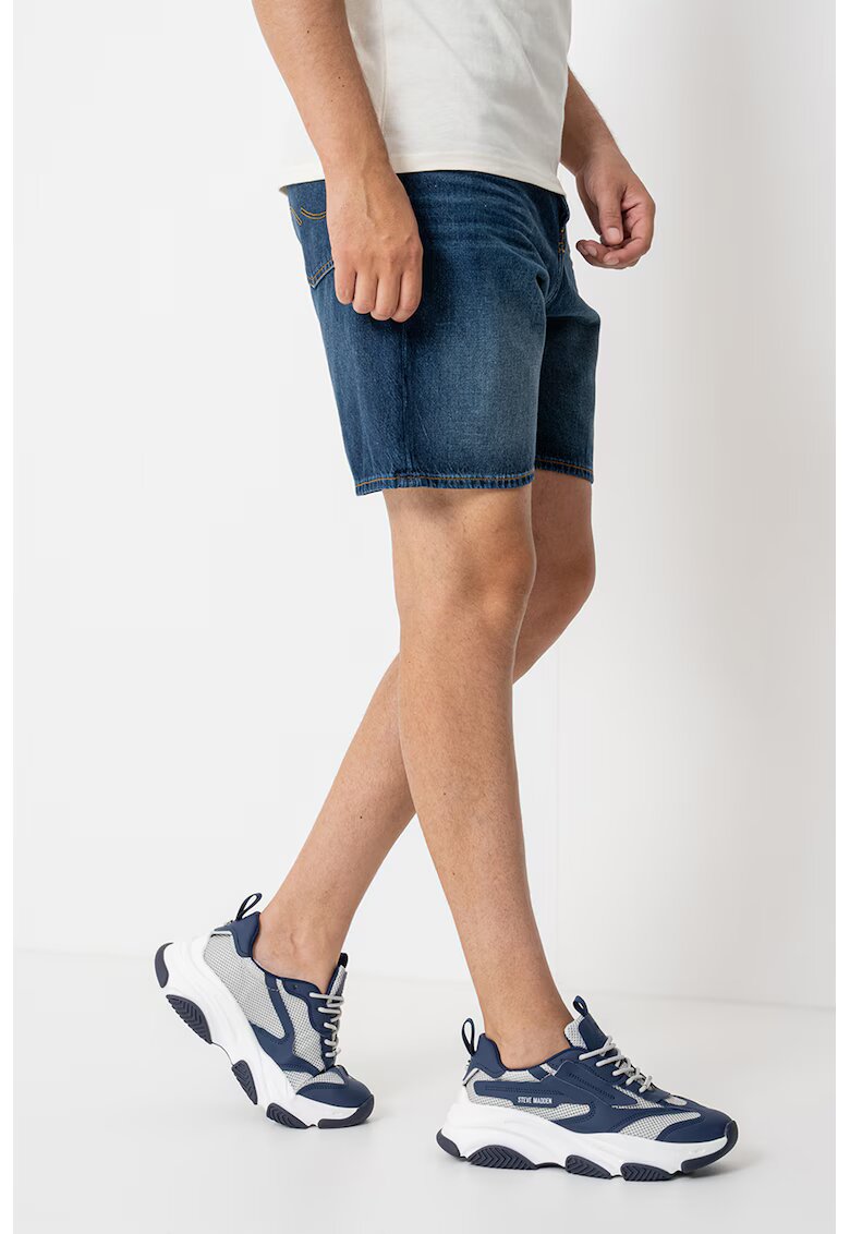 Jack & Jones Blugi scurti cu croiala dreapta - Albastru inchis