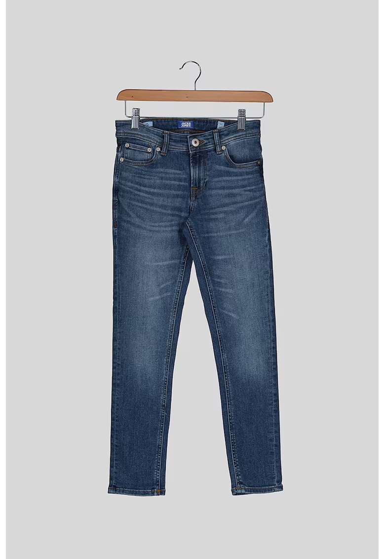 Jack & Jones Blugi slim fit cu aspect decolorat Glenn - Albastru