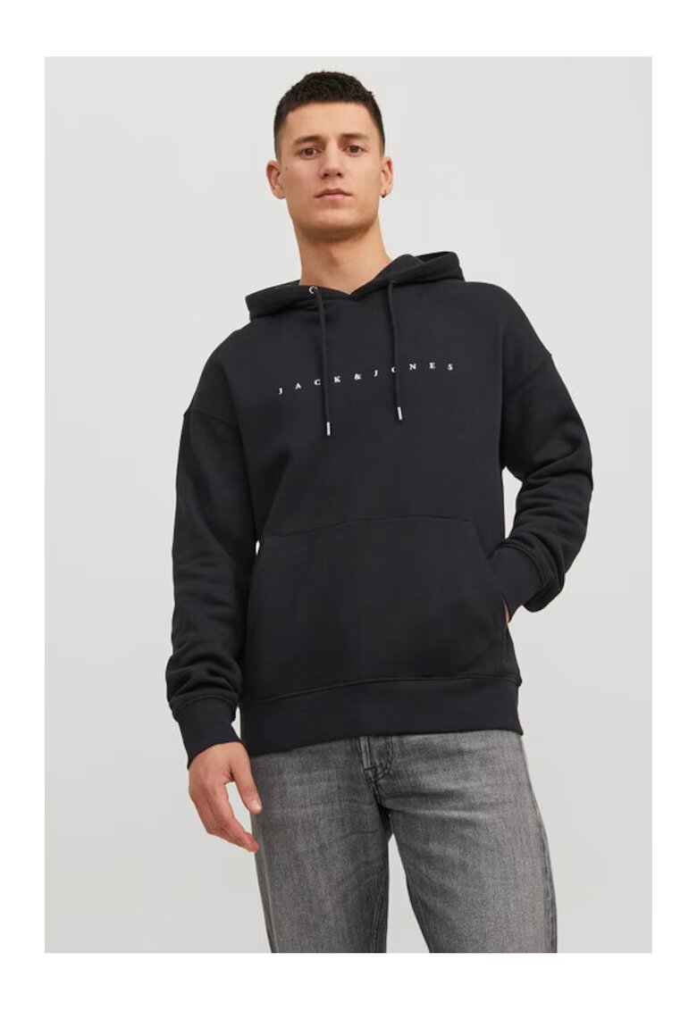 Jack & Jones Bluza barbati - 4387 - Poliester - Negru