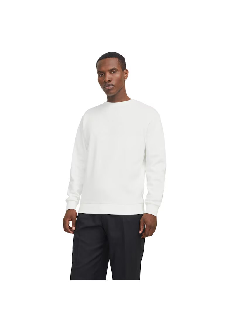 Jack & Jones Bluza JACK &JONES Bradley Crew 53415 - Alb