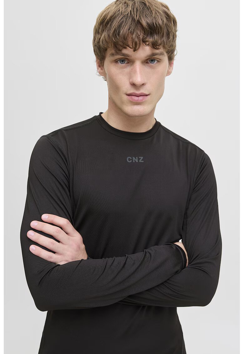 Jack & Jones Bluza slim fit uni - Negru