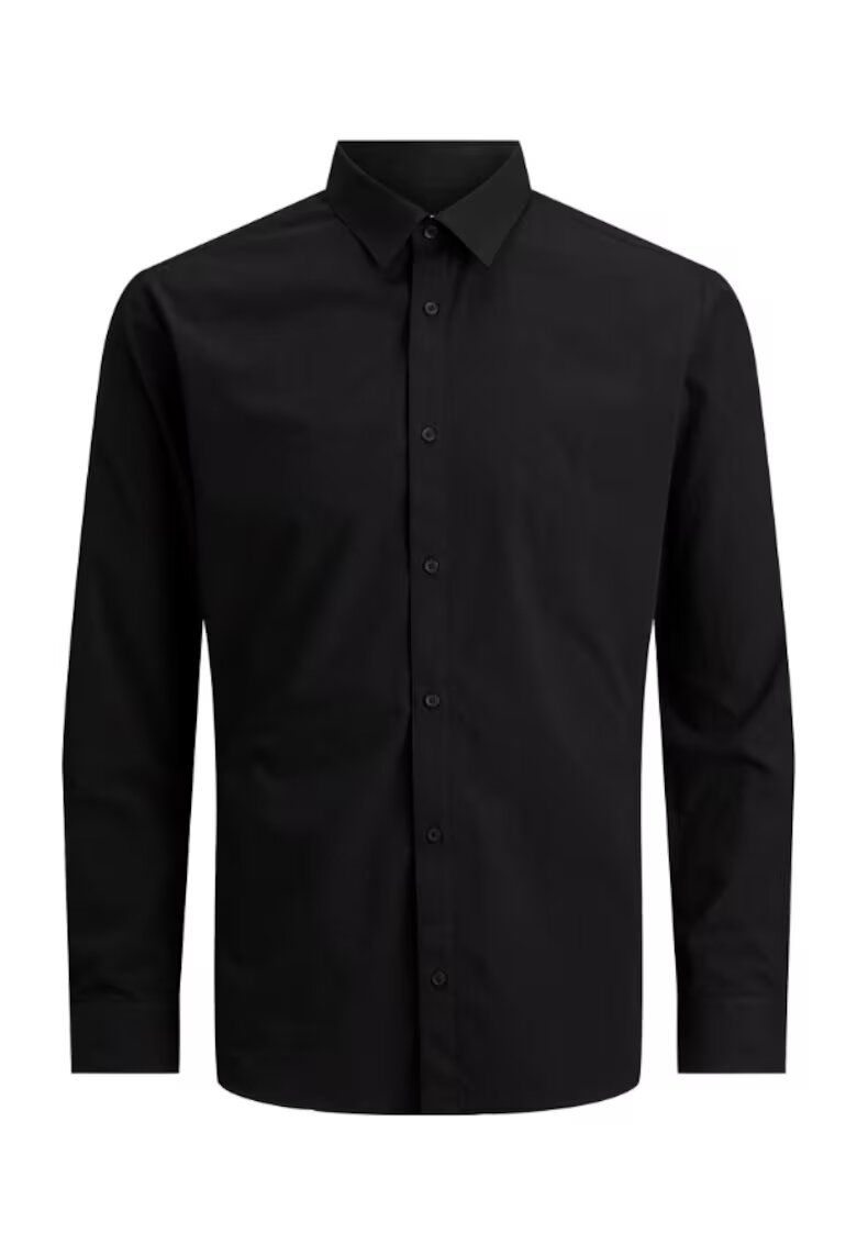 Jack & Jones Camasa barbati - 302661633 - Poliester - Negru