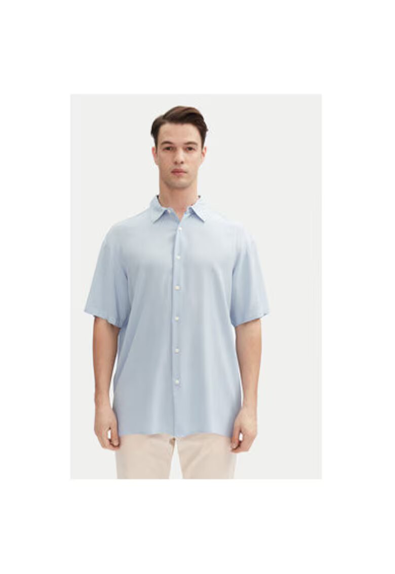 Jack & Jones Camasa barbati Jack Jones - 12271078 - Viscoza - Albastru deschis - Albastru deschis