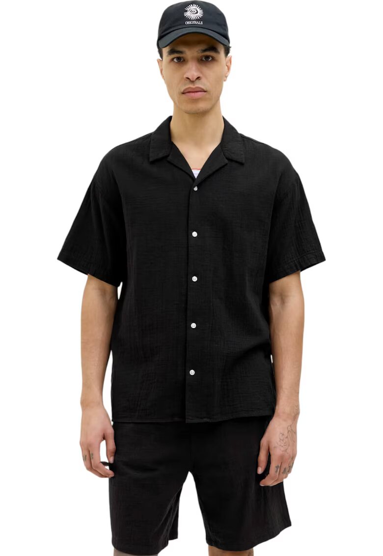 Jack & Jones Camasa JACK &JONES Easter Patras Resort 42693 - Negru
