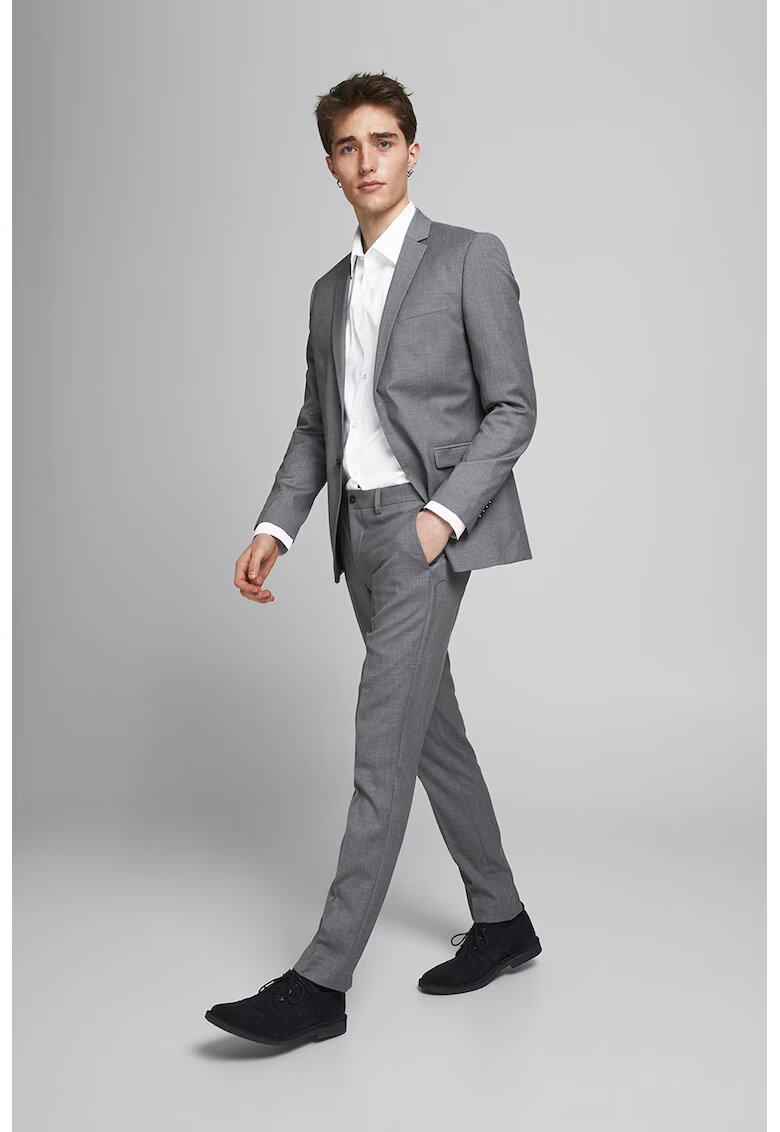 Jack & Jones Costum elegant super slim fit Franco - Gri melange