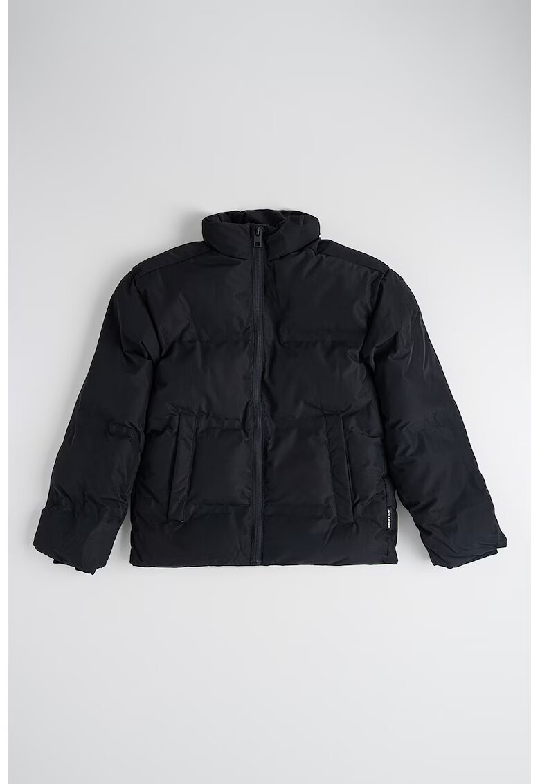 Jack & Jones Geaca cu vatelina si buzunare laterale - Negru