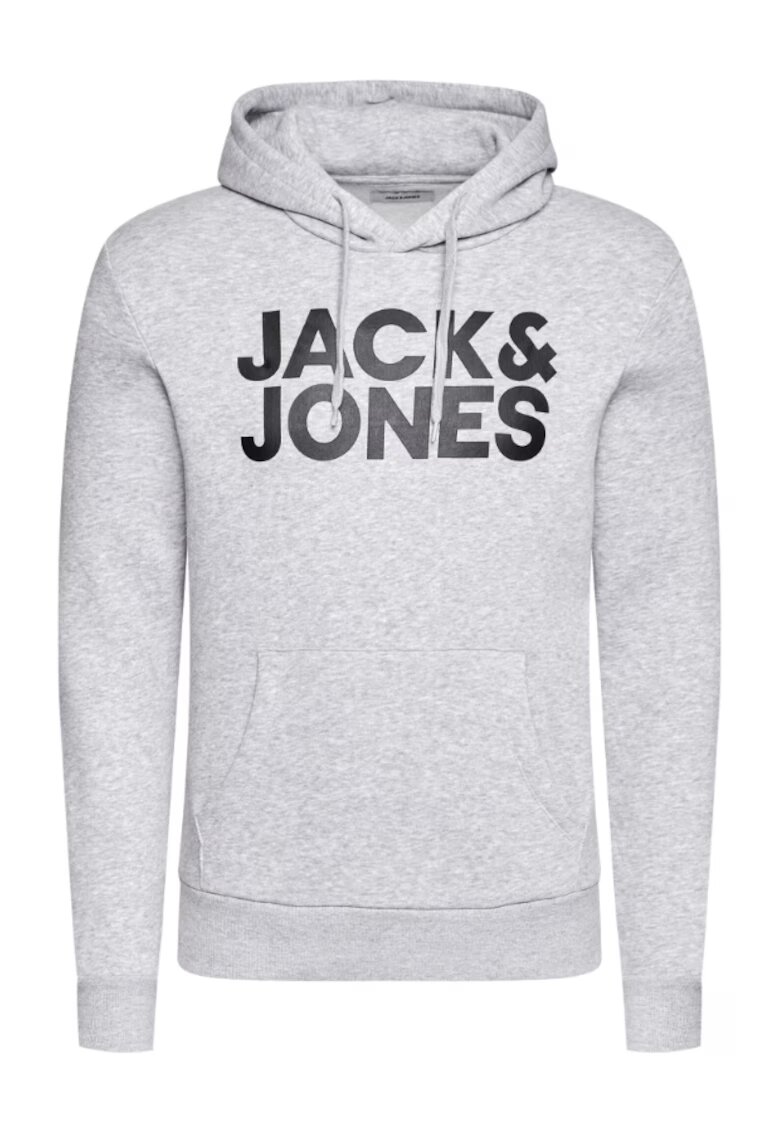 Jack & Jones Hanorac barbati - 208534178 - Bumbac - Gri