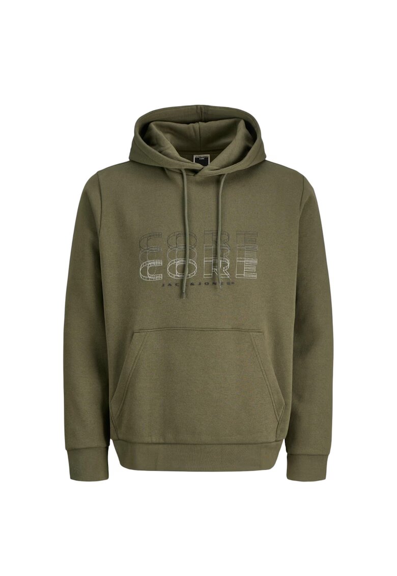 Jack & Jones Hanorac JACK &JONES Fusion Branding Hood 49165 - Kaki