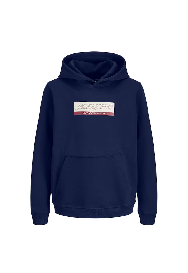 Jack & Jones Hanorac JACK &JONES Inwood Block Branding JNR 50129 - Albastru