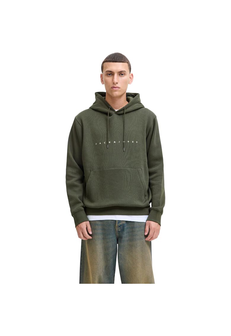 Jack & Jones Hanorac JACK &JONES Star JJ Hood 50149 - Kaki