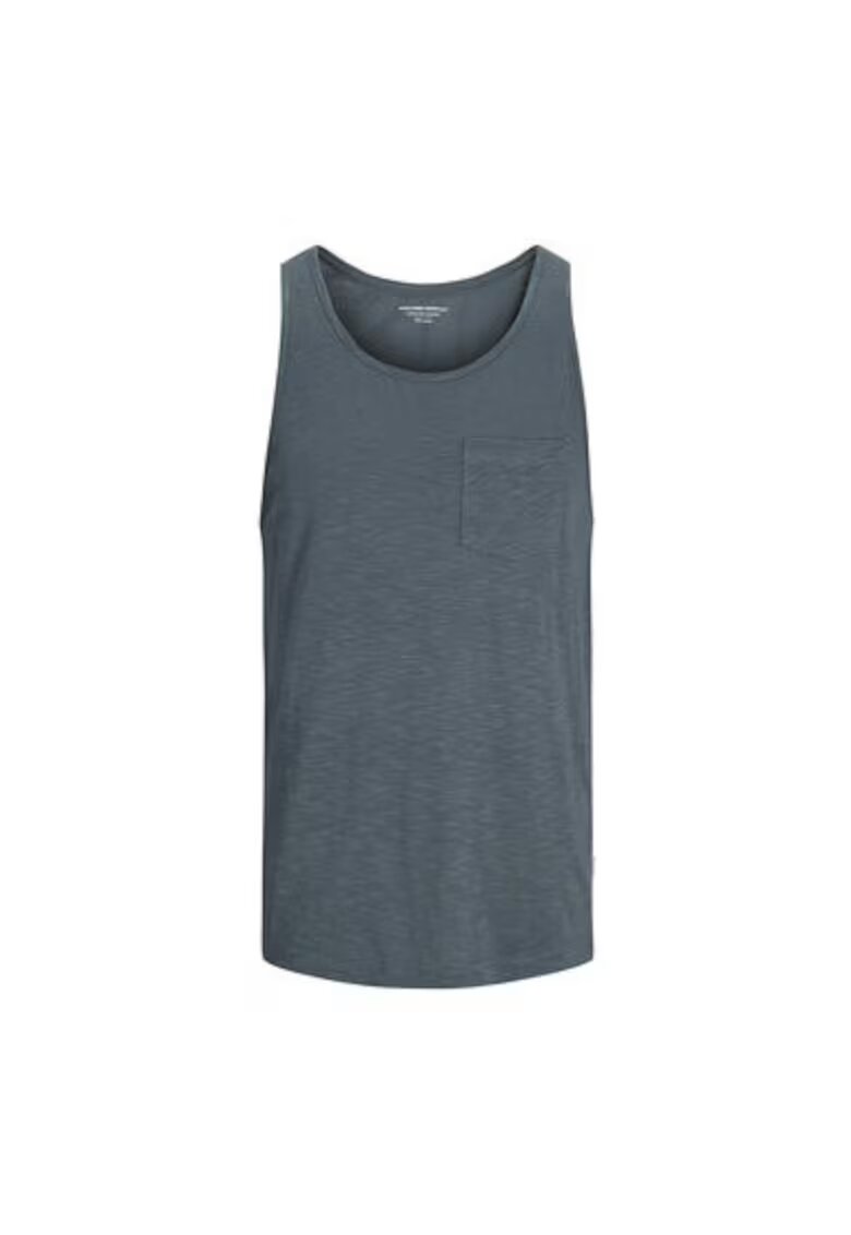 Jack & Jones Maiou barbati Jack Jones - 12273165 - Bumbac - Gri - Gri