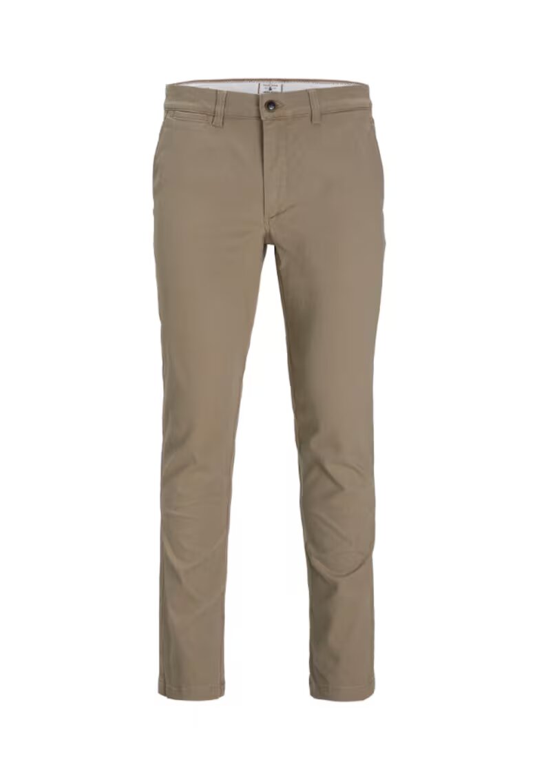 Jack & Jones Pantaloni barbati - 300893975 - Bumbac - Bej