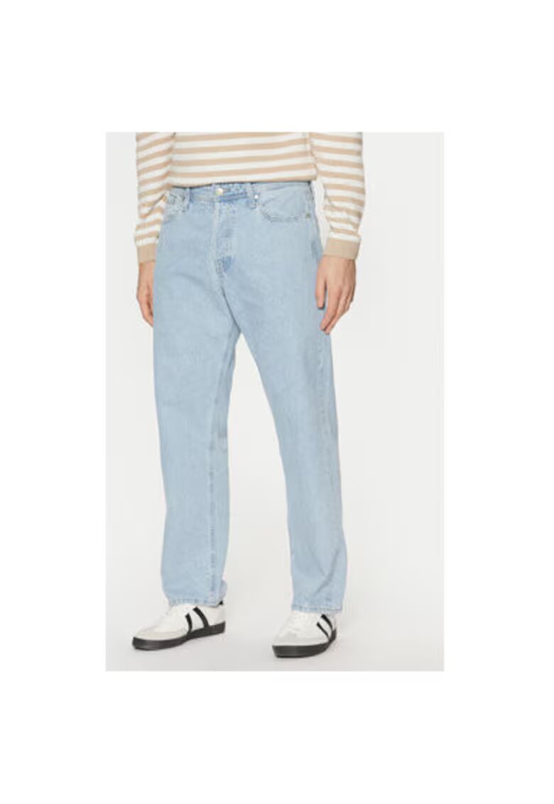 Jack & Jones Pantaloni barbati Jack Jones - 12252646 - Bumbac - W33-L30 US - Albastru