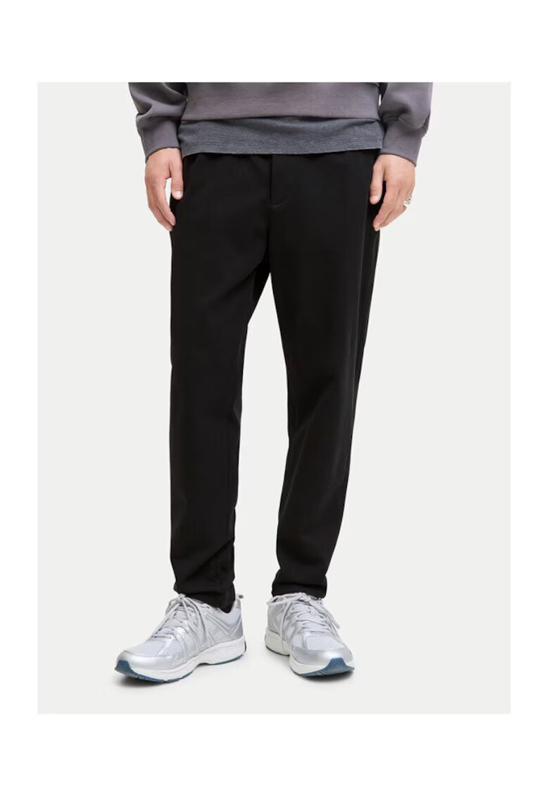 Jack & Jones Pantaloni barbati - negru - material usor