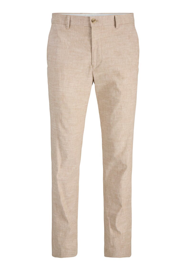 Jack & Jones Pantaloni chino barbati Jack Jones - 12228724 - In/Bumbac - Bej - Bej