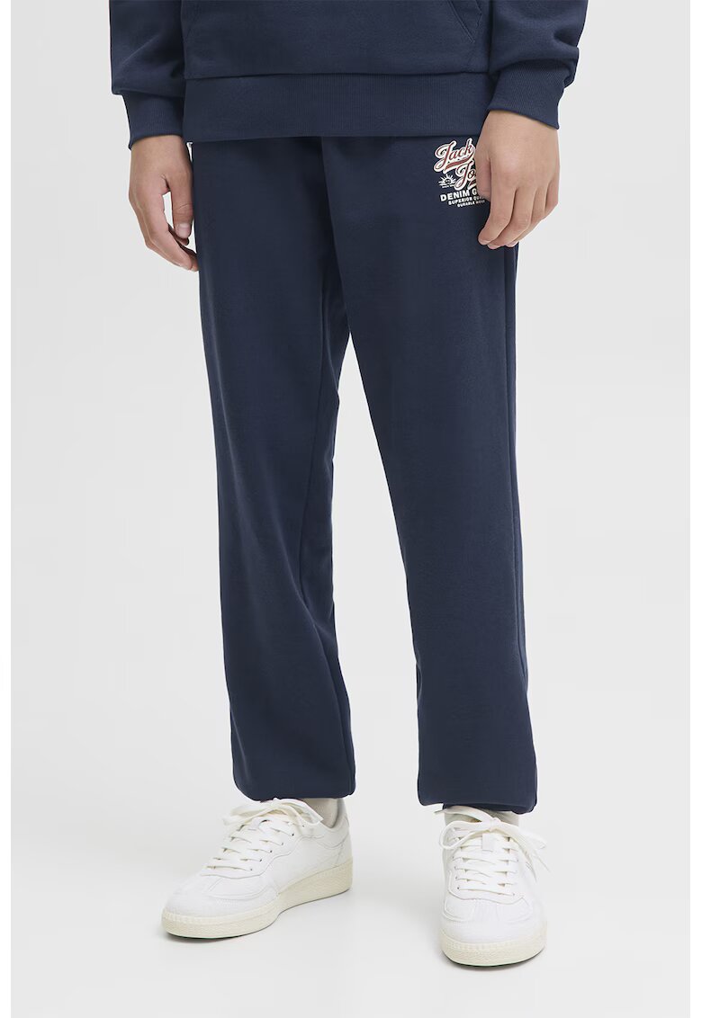 Jack & Jones Pantaloni de trening cu snur in talie - Albastru ultramarin