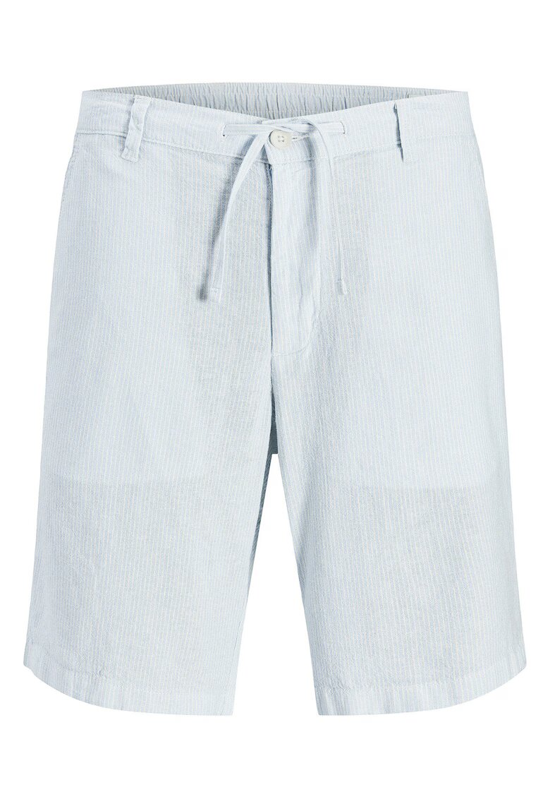 Jack & Jones Pantaloni scurti barbati Jack Jones - 12269376 - In/Viscoza - Albastru deschis - Albastru deschis