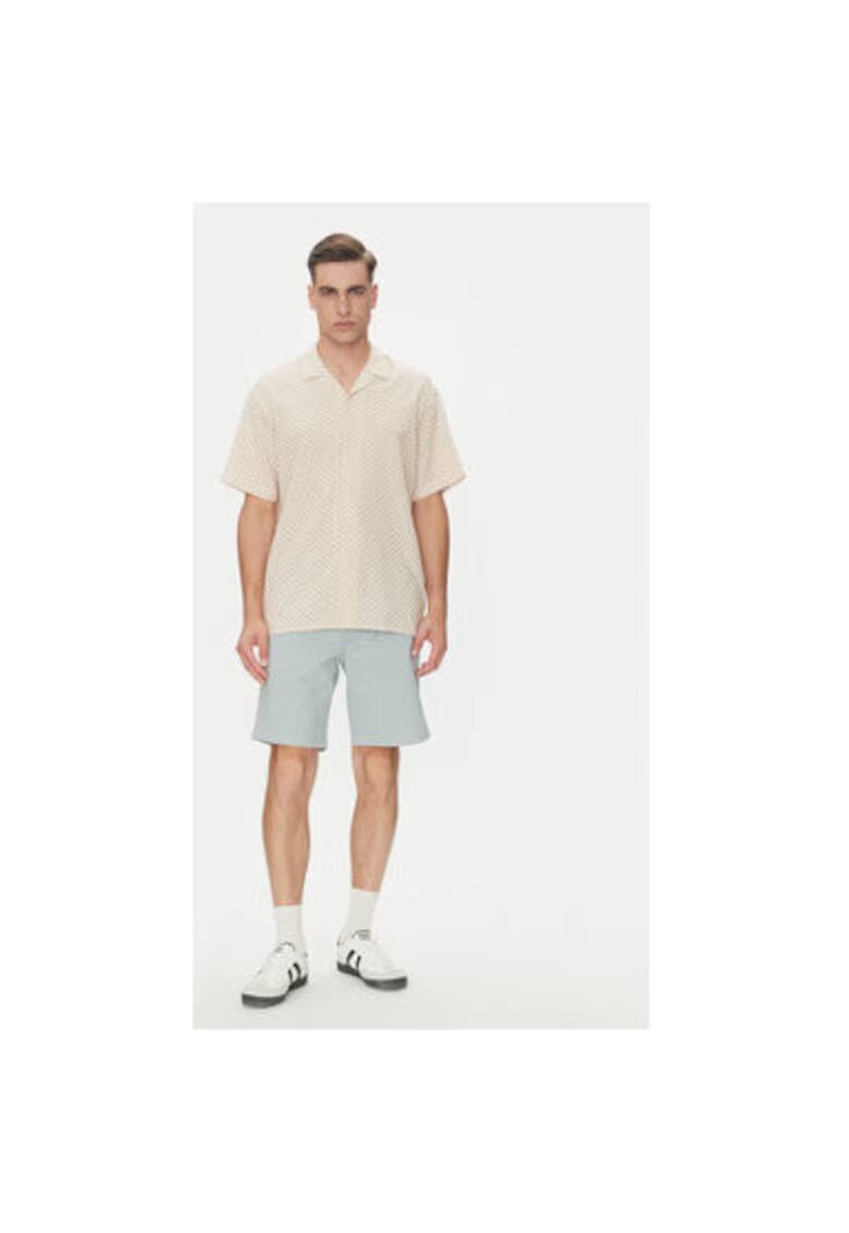Jack & Jones Pantaloni scurti barbati Jack Jones - 12274983 - Bumbac - Albastru deschis - Albastru deschis