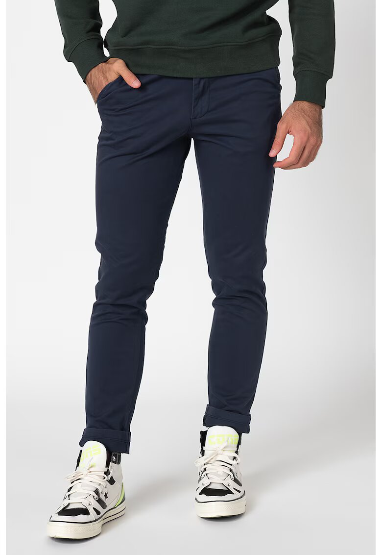 Jack & Jones Pantaloni slim fit Marco Dave - Bleumarin
