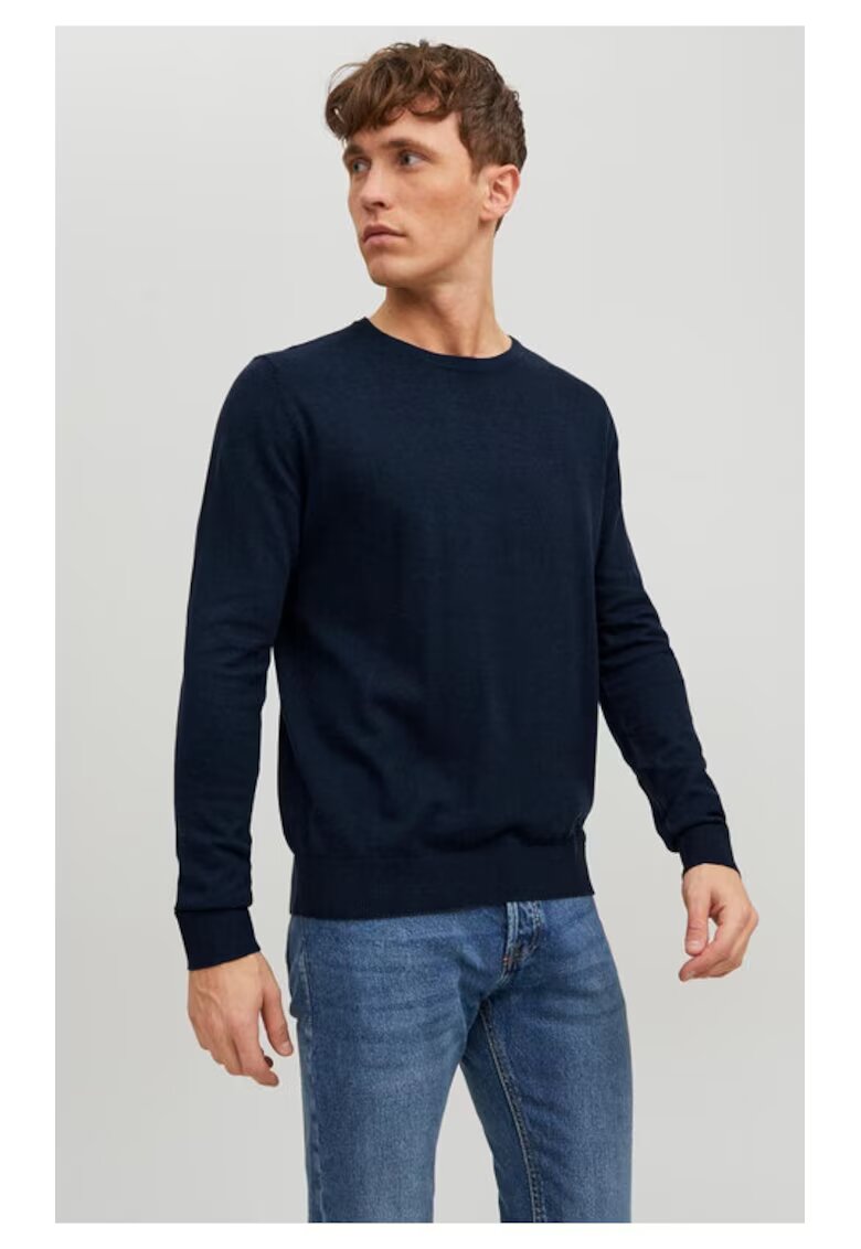 Jack & Jones Pulover barbati - 32825 - Bumbac - Bleumarin