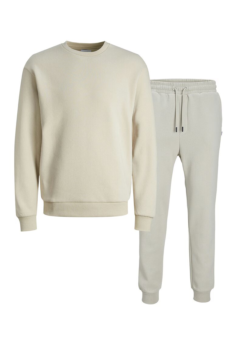 Jack & Jones Trening regular fit din amestec de bumbac - Bej