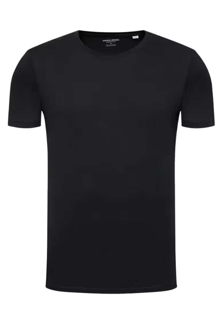Jack & Jones Tricou barbati - 208514705 - Bumbac - Negru