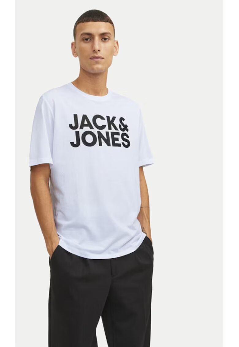 Jack & Jones Tricou barbati - only&sons - 617331 - Alb - Bumbac