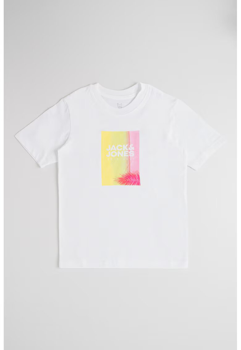 Jack & Jones Tricou din bumbac cu imprimeu Varenna - Alb