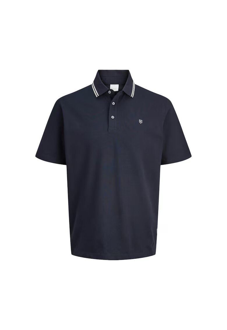 Jack & Jones Tricou JACK &JONES Alex Polo SS25 47080 - Albastru inchis