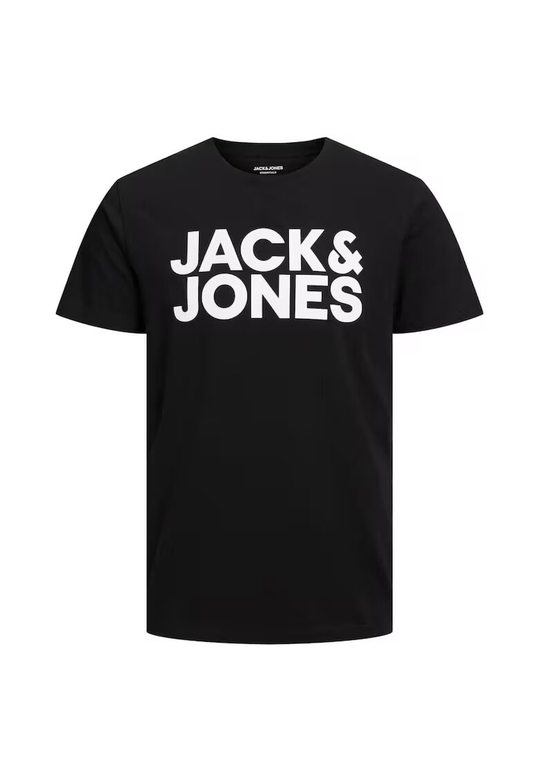 Jack & Jones Tricou JACK &JONES Corp Logo 29367 - Negru