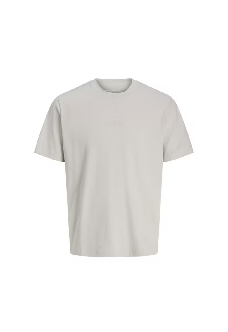 Jack & Jones Tricou JACK &JONES Costance Minimal Text 48859 - Gri deschis