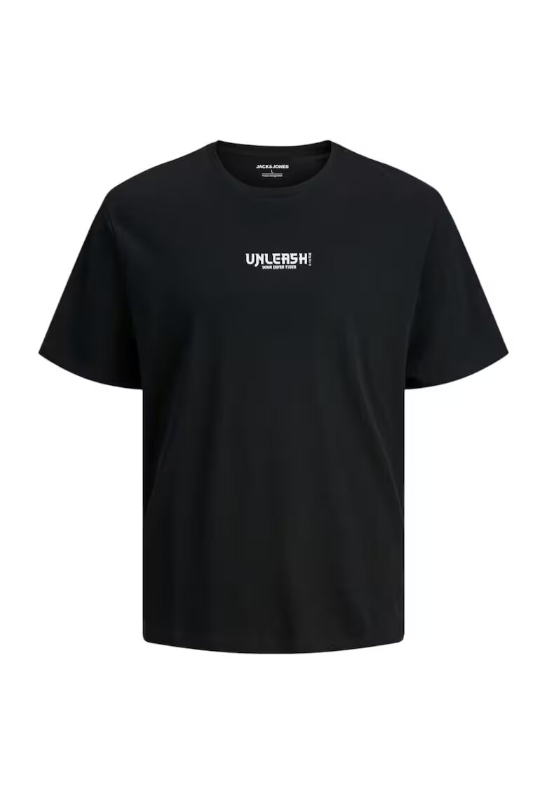 Jack & Jones Tricou JACK &JONES Miko Crew JNR 48378 - Gri