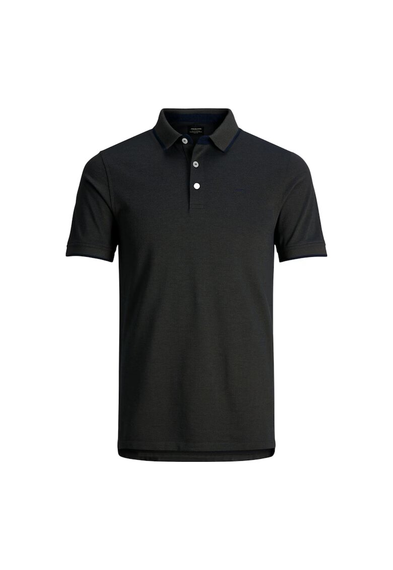 Jack & Jones Tricou JACK &JONES Paulos Polo SS PLS 47464 - Negru