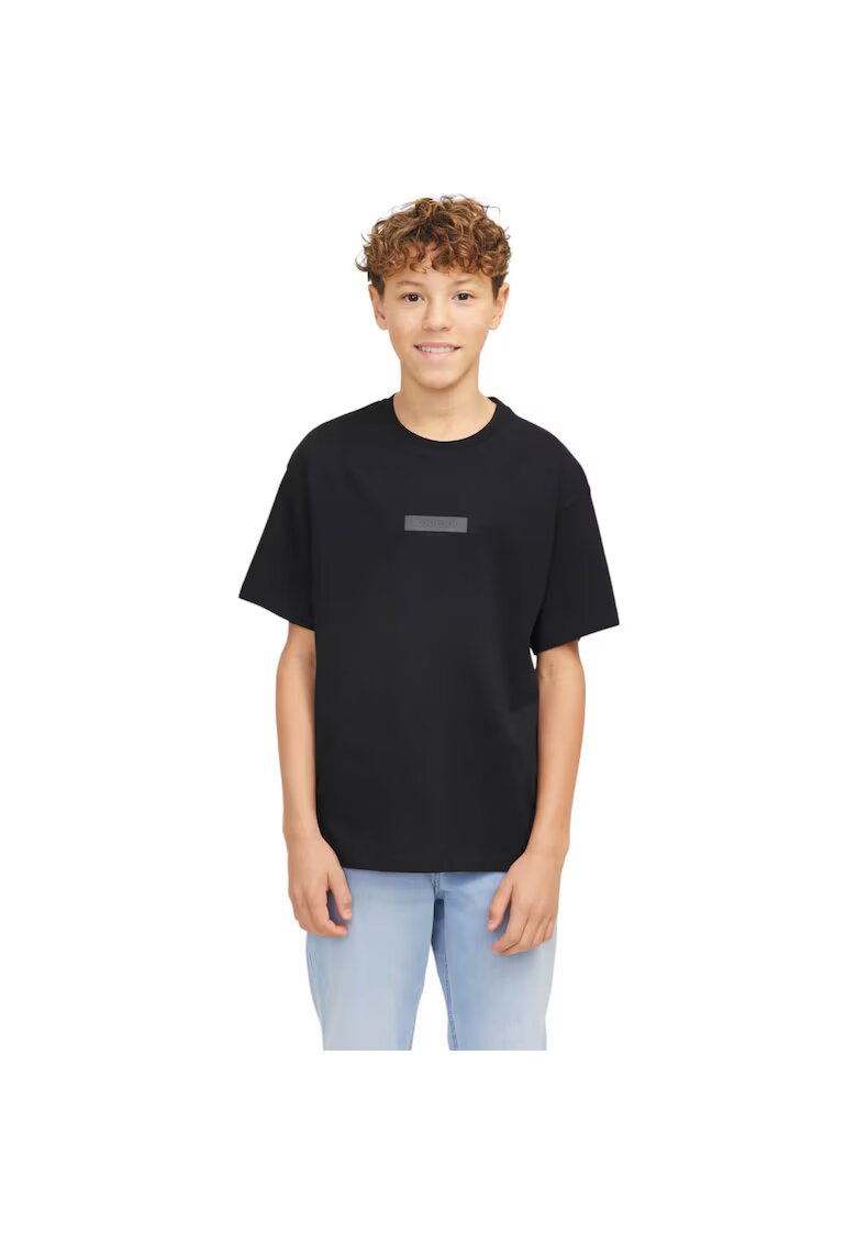 Jack & Jones Tricou JACK &JONES Taka JNR 39231 - Negru