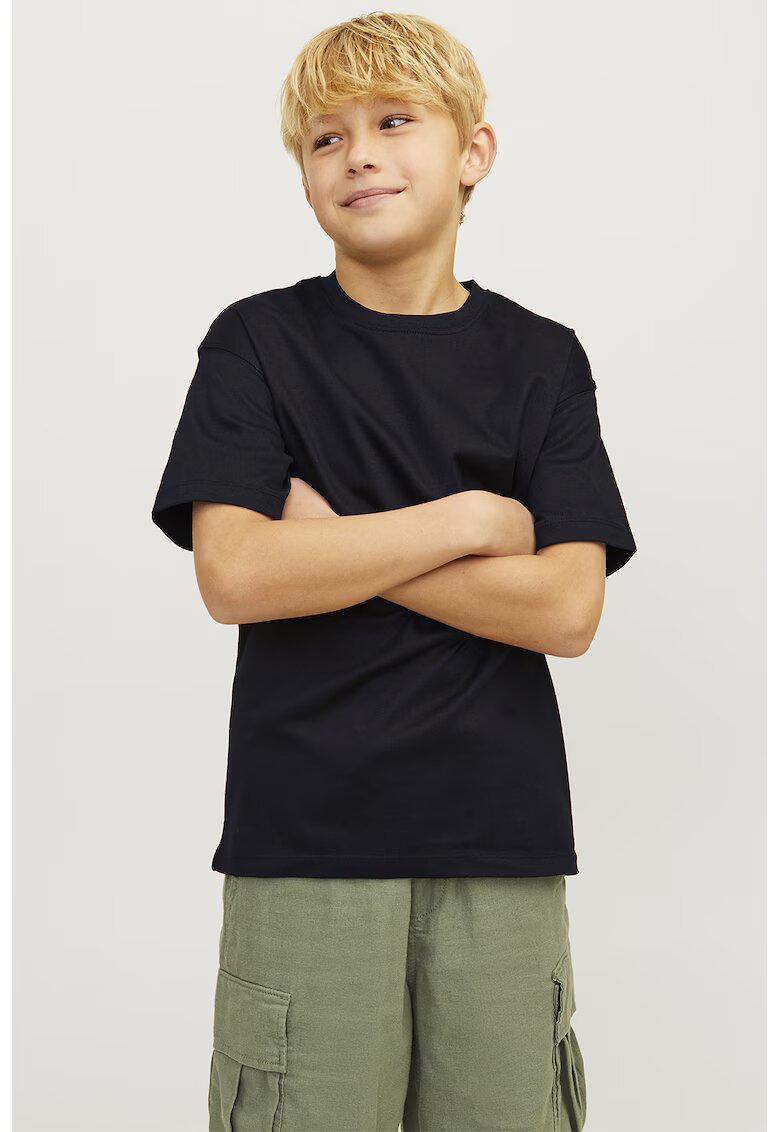 Jack & Jones Tricou lejer din bumbac organic - Negru