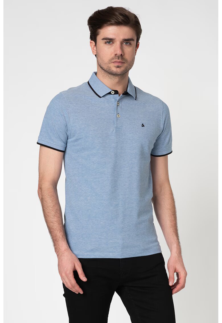 Jack & Jones Tricou polo slim fit de bumbac organic Paulos